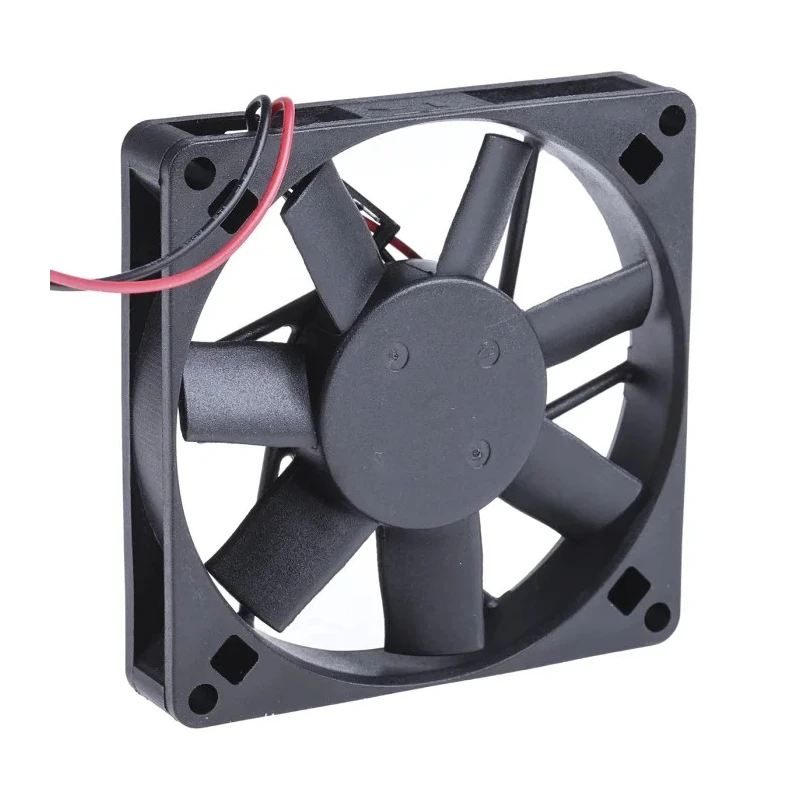 RS PRO Axial Fan 24V DC 51 m³/h Airflow 4.6W Power 3200 RPM Speed Ball Bearing 80mm x 80mm x 15mm 541-5277
