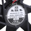 RS PRO Axial Fan 24V DC 51 m³/h Airflow 4.6W Power 3200 RPM Speed Ball Bearing 80mm x 80mm x 15mm 541-5277