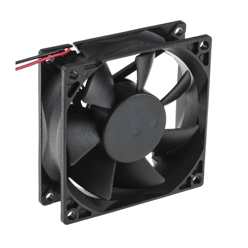 RS PRO Axial Fan 24V DC 68 m³/h 2.41 W 100 mA Max 80 mm x 80 mm x 25 mm 541-5306