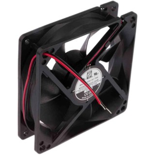 RS PRO Axial Fan 24V DC 3.6W 140mA Max 90 m³/h 92.5 mm Square Frame Ball Bearing 541-5334