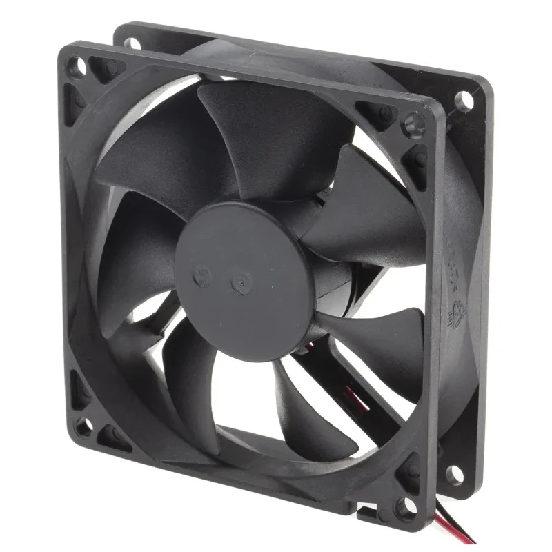 RS PRO Brushless DC Axial Fan, 24V DC, 74.8 m³/h Airflow, 2.9 W Power, Ball Bearing, 92.5 x 92.5 x 25 mm Frame 541-5328