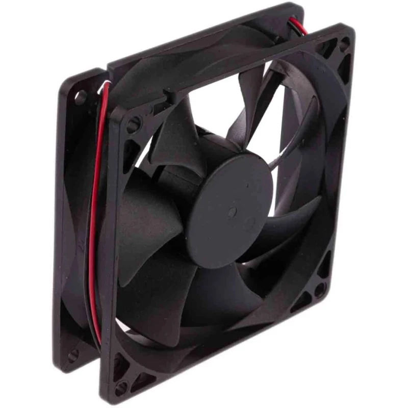 RS PRO Axial Fan 24V DC 3.6W 140mA Max 90 m³/h 92.5 mm Square Frame Ball Bearing 541-5334