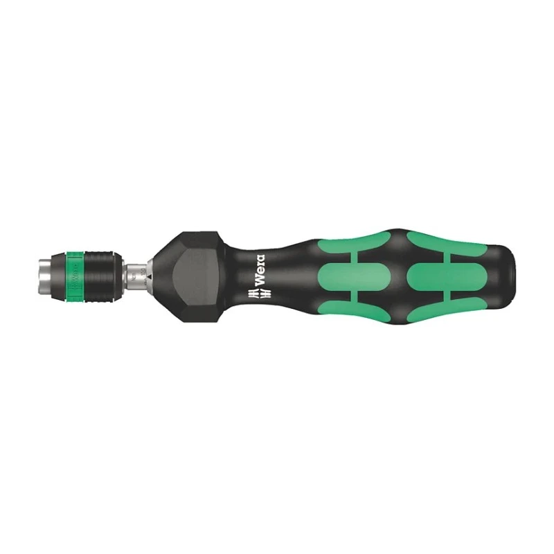 Wera Adjustable Torque Screwdriver 1.2 To 3 Nm 1/4 in Drive ±6% Accuracy 05074701001