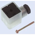 Hirschmann GDML 2P+E DIN 43650 A Solenoid Valve Connector Indicator Light, 250V 8A 934425002 GDML 2016 LED 230 YE black