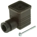 Hirschmann GDML 2P+E DIN 43650 A Solenoid Valve Connector 250V 934407100 GDML 2016 GB 1 black