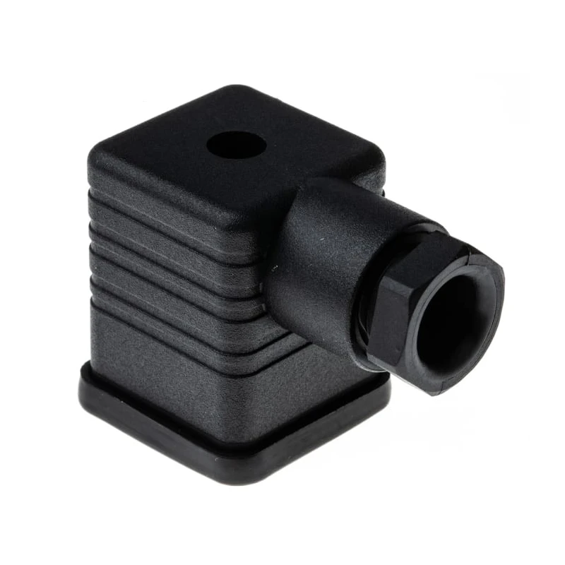 Hirschmann Solenoid Valve Connector GDM 2P+E DIN 43650 A Female Screw Mount 250V 16A 935980317 RS GDM 2016 schwarz