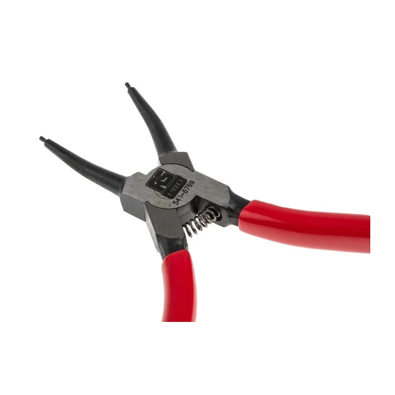 RS PRO Circlip Plier 1-Piece Chrome Molybdenum Steel PVC Handle 135mm Overall, 31mm Jaw 541-6769