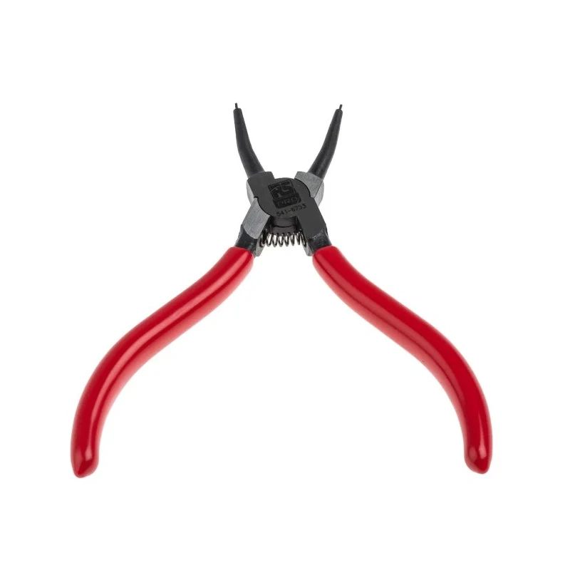 RS PRO 1-Piece Internal Circlip Plier, 135mm Overall Length, 31mm Jaw, Chrome Molybdenum Steel, PVC Handle 541-6753