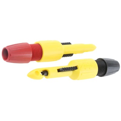 Pomona Black Red Hook Clip, 2 mm Tip, 70V DC, 1A Current, 102mm Length 6413