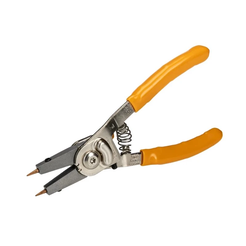 RS PRO 5-Piece Adjustable Steel Circlip Plier Set with Comfort Grip Handles, Chrome Finish, Circlip Size Range 6.4 541-7267