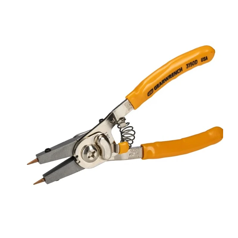 RS PRO 5-Piece Adjustable Steel Circlip Plier Set with Comfort Grip Handles, Chrome Finish, Circlip Size Range 6.4 541-7267