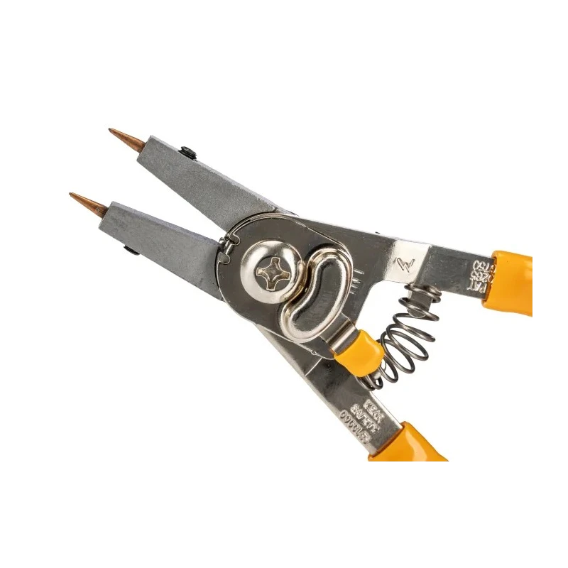 RS PRO 5-Piece Adjustable Steel Circlip Plier Set with Comfort Grip Handles, Chrome Finish, Circlip Size Range 6.4 541-7267