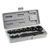 RS PRO 10-Piece Wad Punch Set with 32mm Shank, Interchangeable Heads, Heat Treated, Durable Plastic Case 541-7223