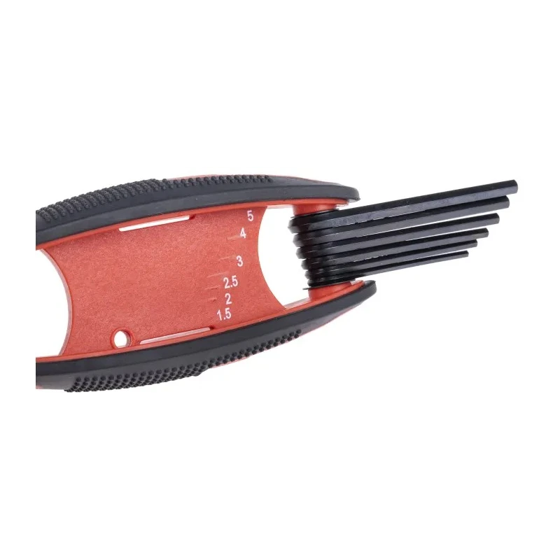 RS PRO 33 Piece L Imperial, Metric Hex Key Set Hex Size 1.5 to 10 mm Alloy Steel 541-7324