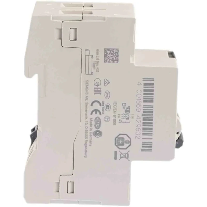 Siemens 5SV3 Series Residual Current Circuit Breaker RCCB, 25A, 2-Pole, 30 mA Trip Sensitivity, Type A, 0.8 kA 5SV3312-6