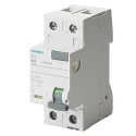 Siemens Series 5SV3 Residual Current Circuit Breaker 40A 2-Pole 30 mA Type A 0.8 kA 230V ac 5SV3314-6KK12