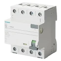 Siemens 5SV3 Series Residual Current Circuit Breaker, 63A, 4-Pole, 300 mA Trip Sensitivity, Type A, 0.8 kA 5SV3646-6KK12