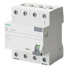 Siemens 5SV3 Series Residual Current Circuit Breaker, 63A, 4-Pole, 300 mA, Type A, 0.8 kA Breaking Capacity, 400V 5SV3646-6