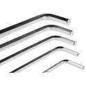 RS PRO 9 Piece L Metric Hex Key Set with Hex Ball End Sizes 1.5 to 10 mm, Chrome Finished S2 Steel 542-3515