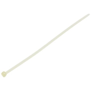 HellermannTyton Outside Serrated Cable Tie, Natural Polyamide 66, 200 mm Length x 4.6 mm Width 118-05059 T50ROS-PA66HS-NA
