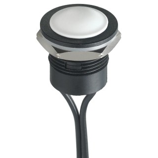 APEM IA Series Push Button Switch Momentary SPST Panel Mount 16.2 mm Cutout IP65 IP67 24 V dc IAR3F1700