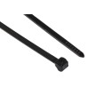 HellermannTyton Cable Tie Non-Releasable, 245 mm Length x 4.6 mm Width, Black Polyamide 66 118-00018 T50MOS-PA66HS-BK