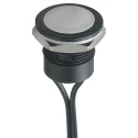 APEM IA Series Push Button Switch Momentary Panel 16.2 mm Cutout SPST IP65 IP67 24 V dc IAR3F1400
