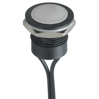 APEM IA Series Push Button Switch Momentary Panel 16.2 mm Cutout SPST IP65 IP67 24 V dc IAR3F1400