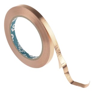 Advance Tapes Conductive Metallic Tape Copper Foil Backing 10mm x 33m AT526