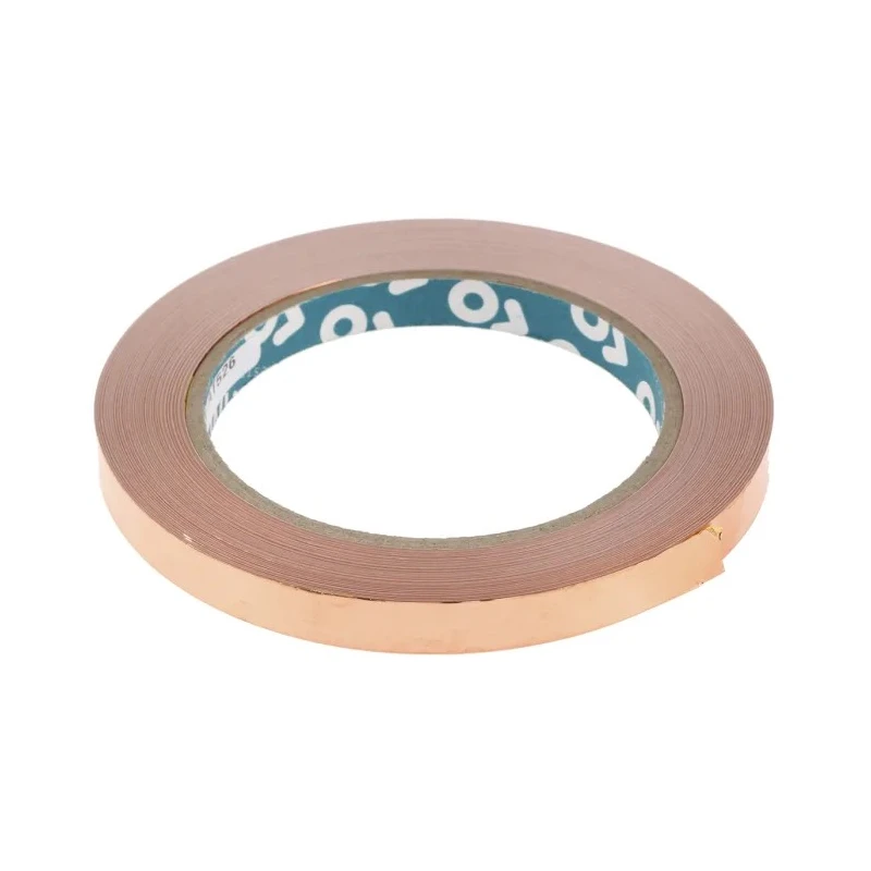 Advance Tapes Conductive Metallic Tape Copper Foil Backing 10mm x 33m AT526