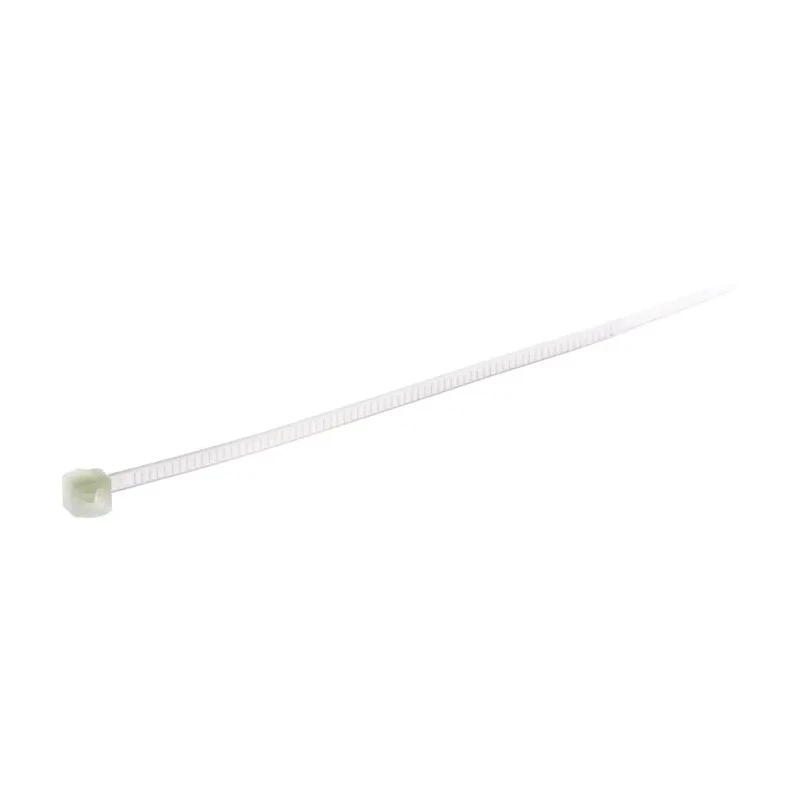 HellermannTyton Non-Releasable Cable Tie 100 mm Length x 2.5 mm Width, Natural Polyamide 66 118-00034 T18ROS-PA66HS-NA