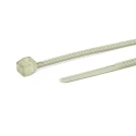 HellermannTyton Non-Releasable Cable Tie 100 mm Length x 2.5 mm Width, Natural Polyamide 66 118-00034 T18ROS-PA66HS-NA
