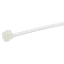 HellermannTyton Non-Releasable Cable Tie 100 mm Length x 2.5 mm Width, Natural Polyamide 66 118-00034 T18ROS-PA66HS-NA
