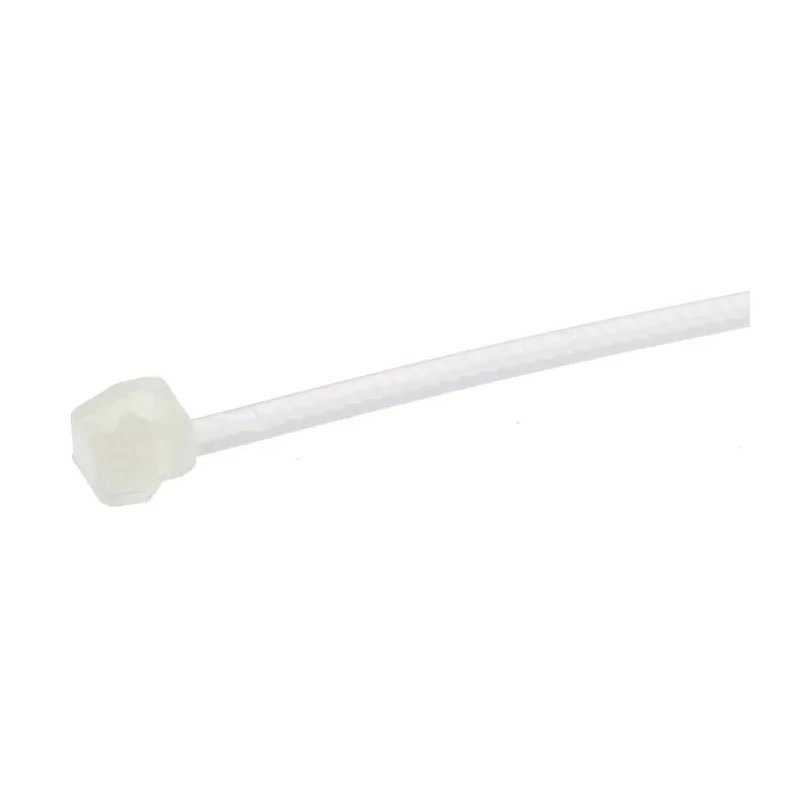 HellermannTyton Non-Releasable Cable Tie 100 mm Length x 2.5 mm Width, Natural Polyamide 66 118-00034 T18ROS-PA66HS-NA