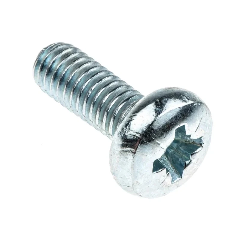 RS PRO Nylon 10 Piece Cross Drive Nut & Washer Kit M6 Pan Head Machine Screw 16mm Length 542-5410