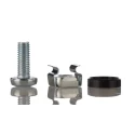 RS PRO Nylon 50 Piece Cross Drive Nut & Washer Kit with M6 Machine Screws, Pan Head, Cage Nuts, and Cup Washers 542-5426