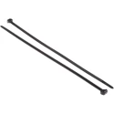 HellermannTyton Non-Releasable Cable Tie Black Polyamide 66 200 mm x 4.6 mm Tensile Strength 225N 118-05050 T50ROS-PA66HS-BK