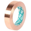 Advance Tapes Conductive Metallic Tape 19mm x 33m Copper Foil Thermosetting Acrylic Adhesive AT528