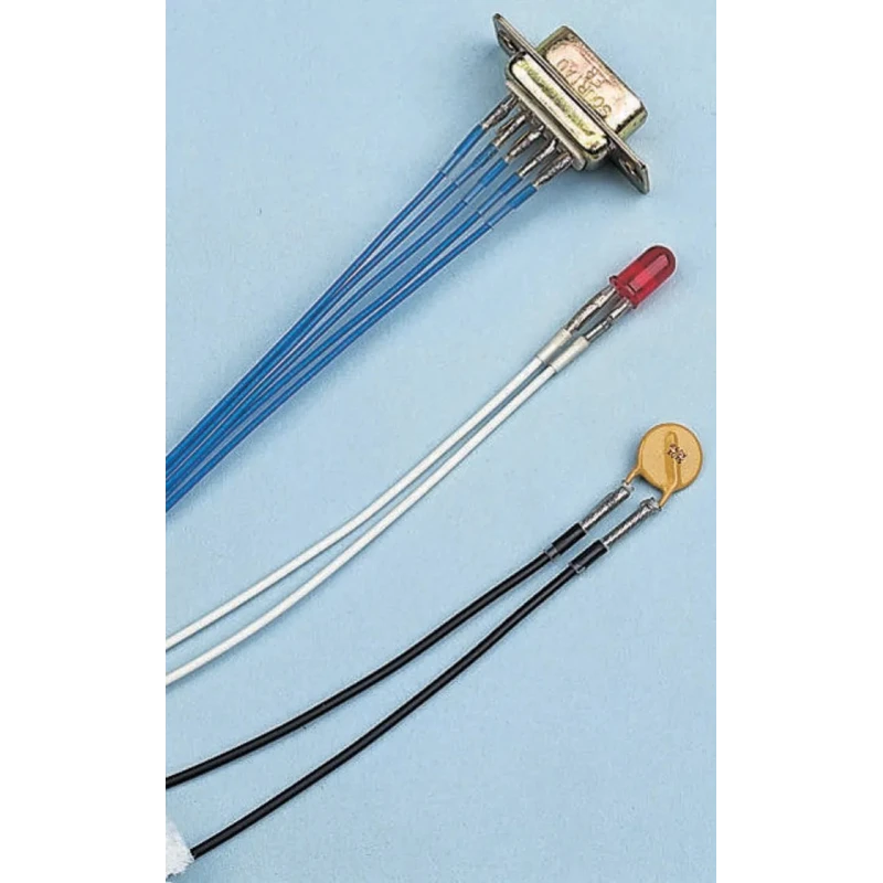TE Connectivity Transparent Polyolefin Solder Sleeve 16mm Length 1.1-2.9mm Cable Diameter B-155-1502