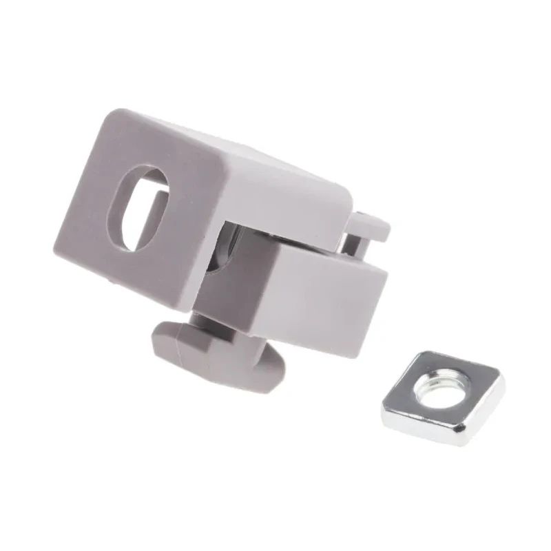 Bosch Rexroth Polypropylene Variofix Block MGE 6 mm Slot Compatible with 6 mm Strut Profile 3842548836