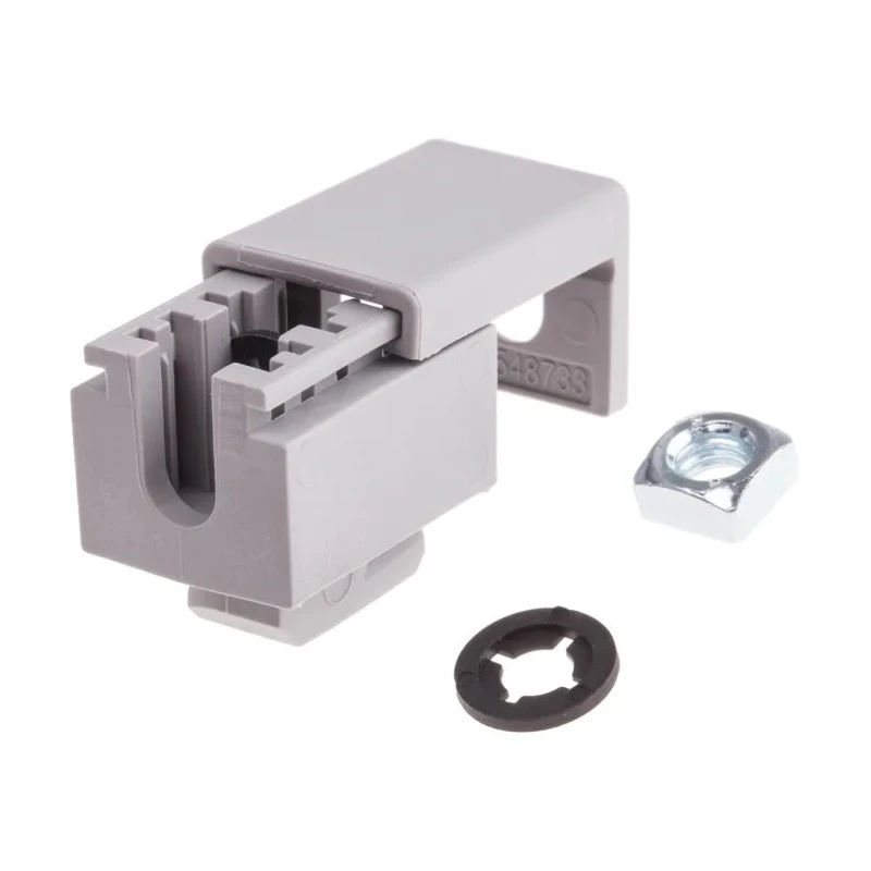 Bosch Rexroth Polypropylene Variofix Block MGE 6 mm Slot Compatible with 6 mm Strut Profile 3842548836