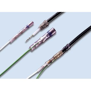 TE Connectivity Transparent Polyolefin Solder Sleeve 33mm Length, 3.7 mm to 7 mm Cable Diameter B-155-4059-35-22-5/9-10