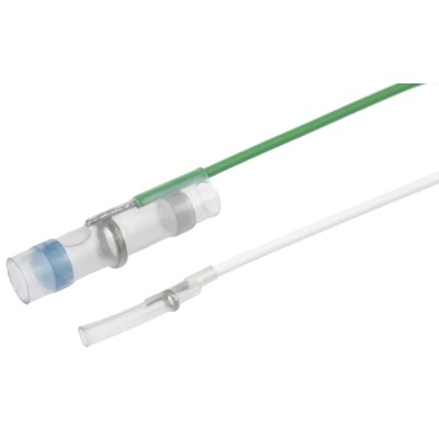 TE Connectivity Transparent Polyolefin Solder Sleeve Terminator 33mm Length 2.3-4.5mm Cable Diameter B-155-4174-35-22-5/9-10