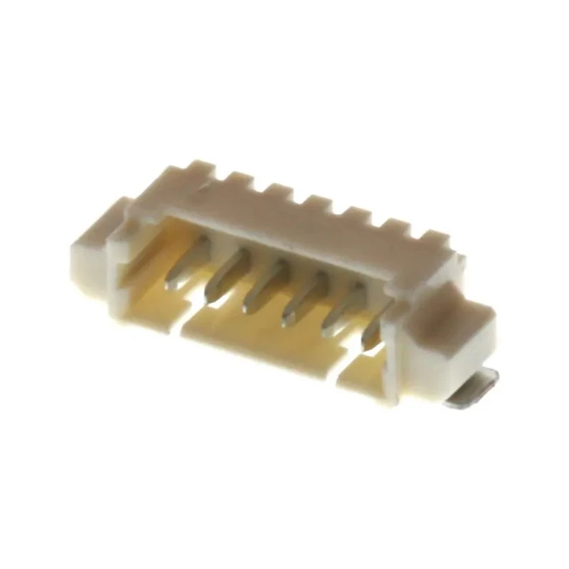 Molex PicoBlade Series Right Angle Surface PCB Header 6 Contacts 1.25 mm Pitch 1 Row Shrouded 53261-0671