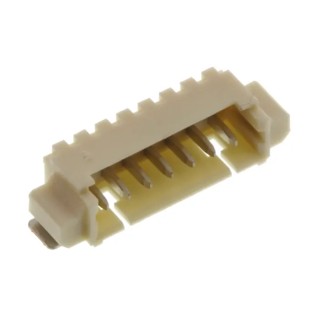 Molex PicoBlade Series Right Angle Surface PCB Header 7 Contact 1.25 mm Pitch 1 Row Shrouded 53261-0771