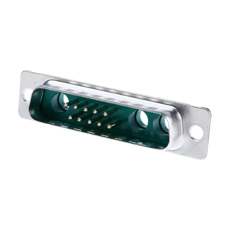 Amphenol Communications Solutions DW 13 Way Straight Panel Mount D-Sub Connector Male DB13W3PA00LF