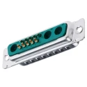 Amphenol Communications Solutions DW 13 Way Straight Panel Mount D-Sub Connector Male DB13W3PA00LF