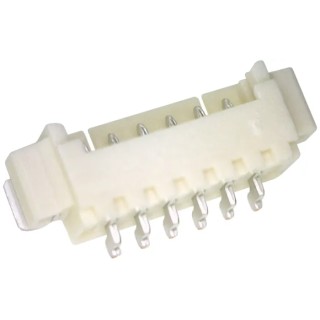 Molex PicoBlade Series Right Angle Surface PCB Header, 6 Contact(s), 1.25 mm Pitch, 1 Row, Shrouded 53261-0671