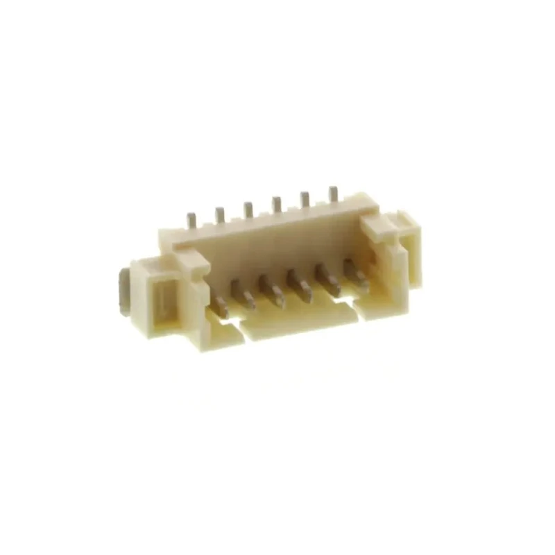 Molex PCB Header Connector 6 Contacts 1 Row Straight Surface Mount 1.25 mm Pitch Nylon Housing 53398-0671
