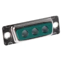 Amphenol Communications Solutions DW 3 Way Straight Cable D-Sub Connector with Mounting Hole DA3W3SA00LF